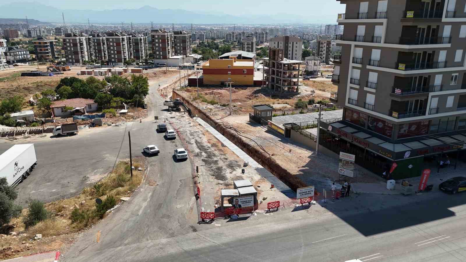 Kepez Fevzi &Ccedil;akmak Mahallesi&rsquo;ne 92 milyon TL&rsquo;lik yağmur suyu yatırımı
