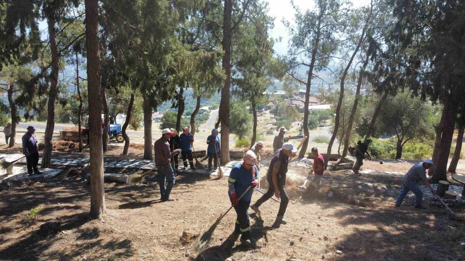 Bozdoğan’da yangın önlemi