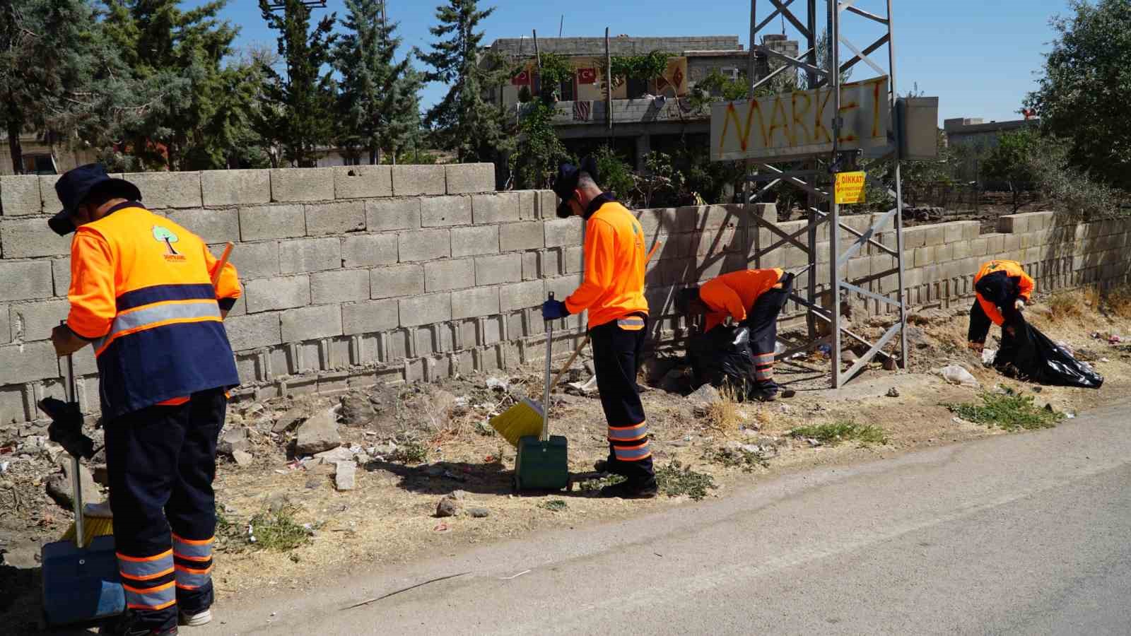 Şehitkamil’in dört bir yanında temizlik seferberliği