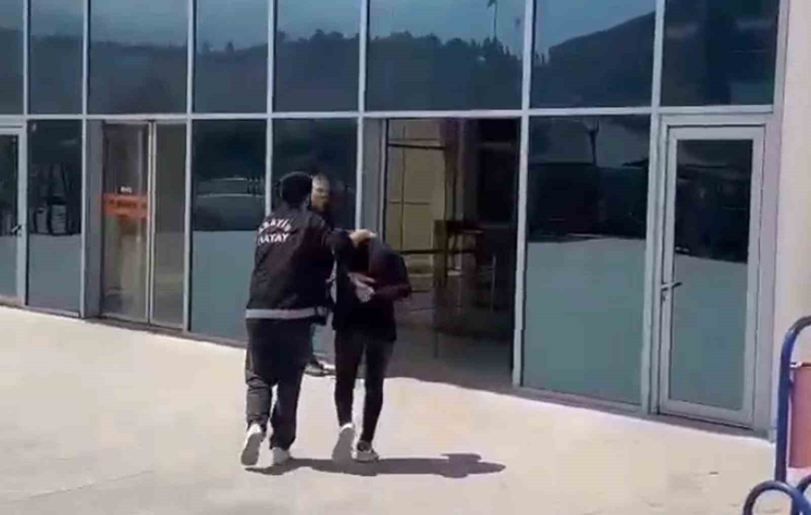 İskenderun’da hırsızlık şüphelisi şahıs yakalandı