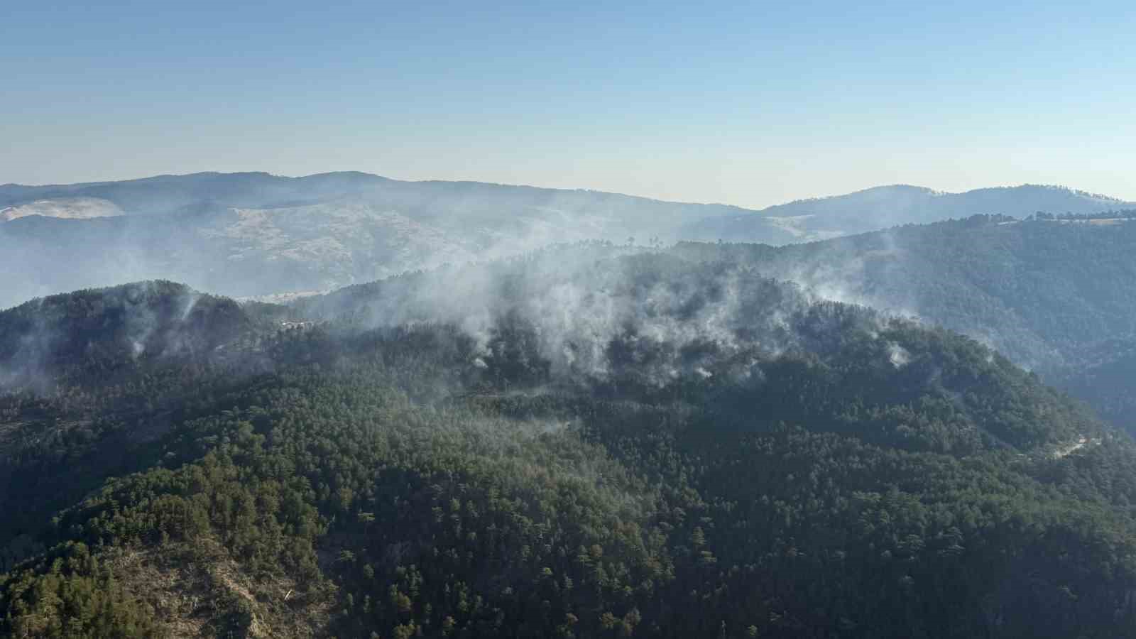 Sındırgı yangını kontrol altında