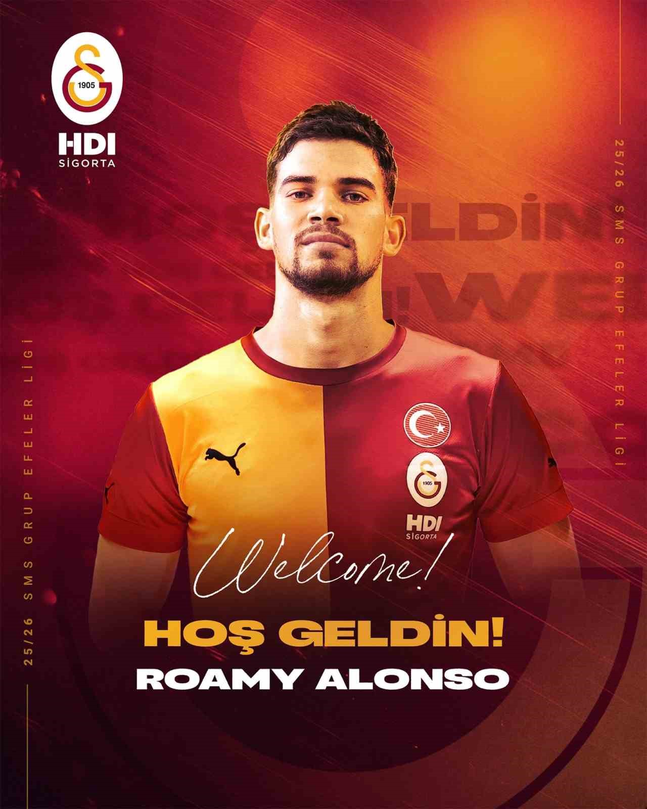 Galatasaray, Roamy Alonso’yu transfer etti