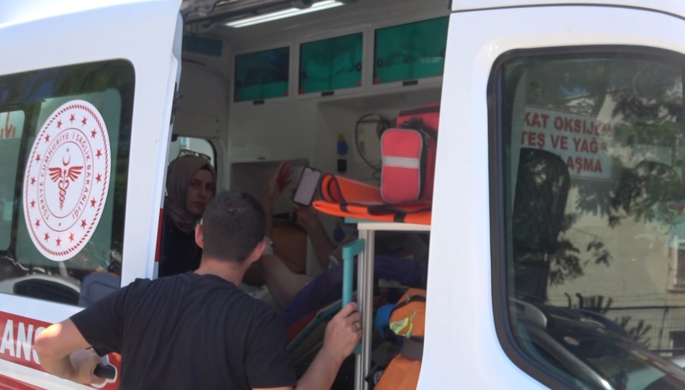 Bafra’da trafik kazası: 2 yaralı
