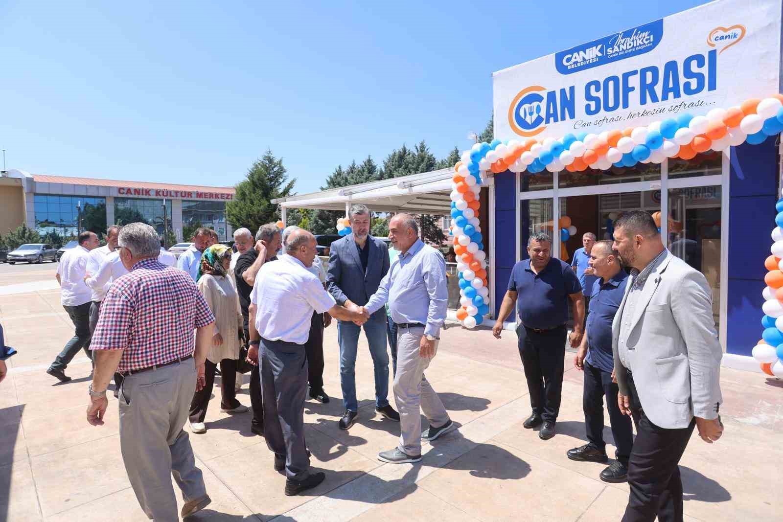 Başkan Sandıkçı: "Can Soframız’a ilgi yoğun"
