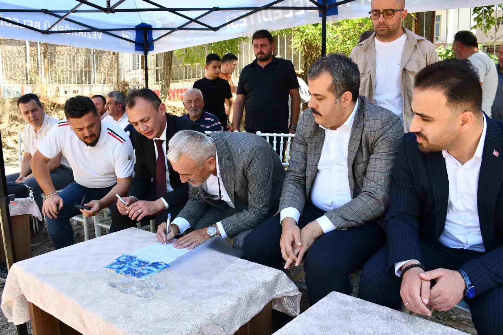 Vezirköprü’de yeni 112 Acil Sağlık Hizmetleri İstasyonu’nun temel atıldı
