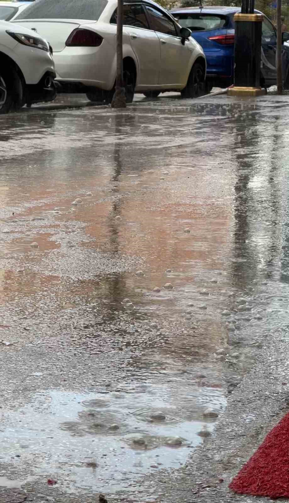 Y&uuml;ksekova&rsquo;da serinleten yağış
