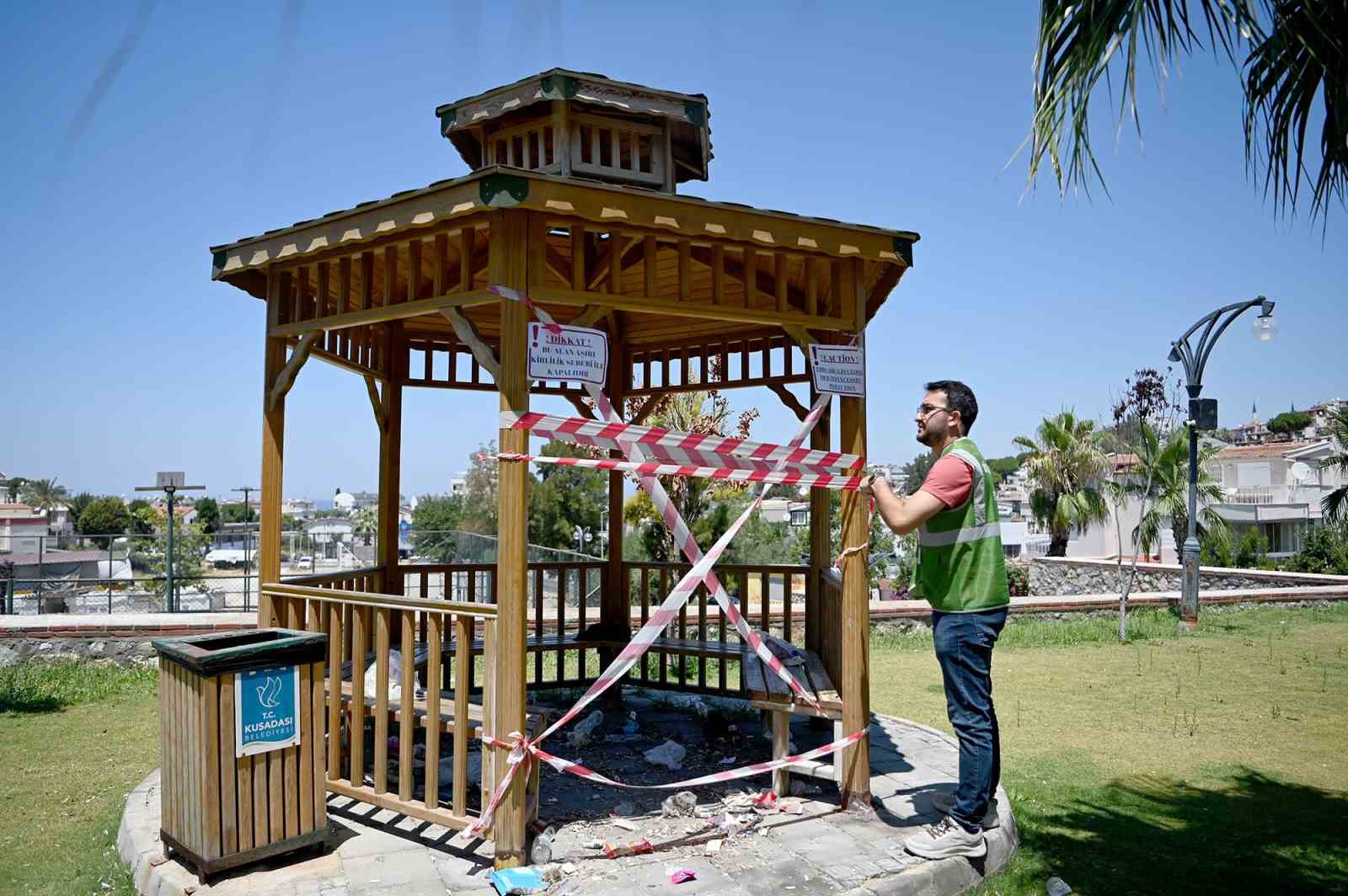 Kuşadası Belediyesi’nin temizlik çalışanlarından çevreye duyarlılık çağrısı