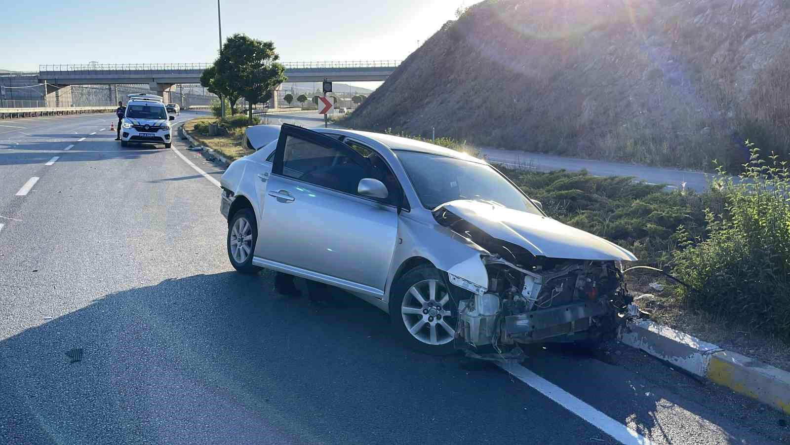 Sivas’ta trafik kazası: 2 kişi yaralandı