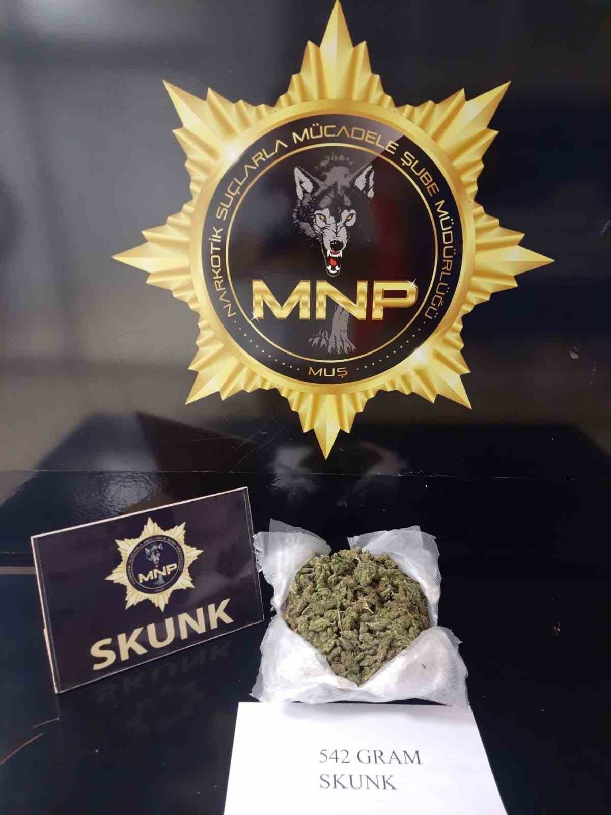 Muş’ta uyuşturucu operasyonu: 2 tutuklama