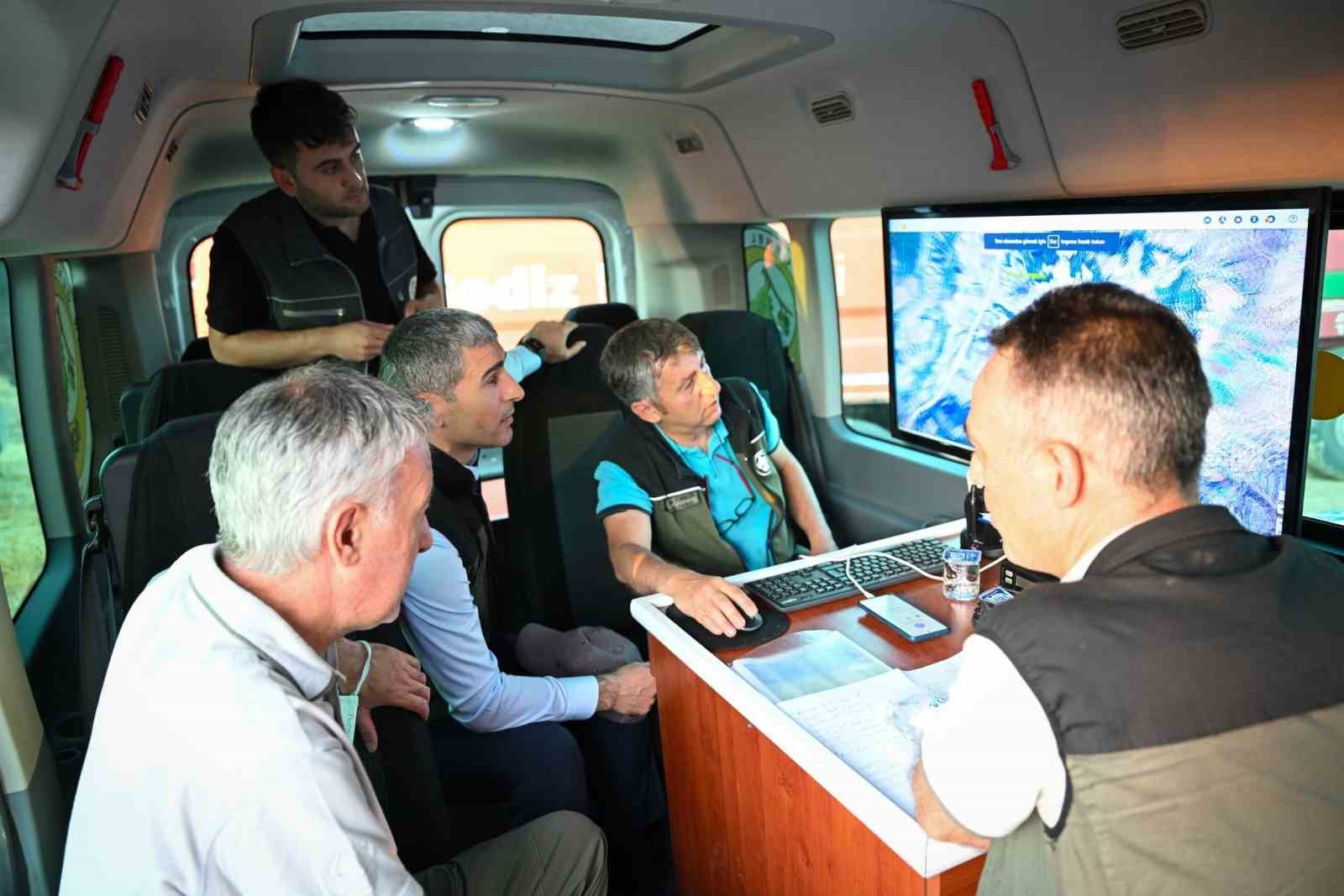 Uşak’taki orman yangınıyla ilgili 2 kişi gözaltına alındı