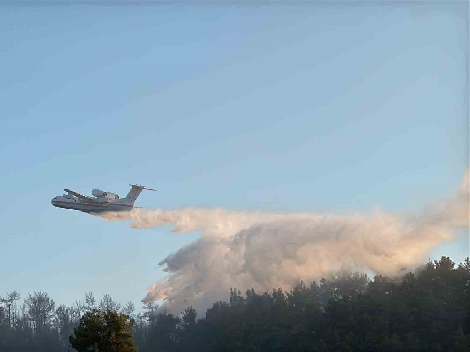 Uşak&rsquo;taki orman yangınıyla ilgili 2 kişi g&ouml;zaltına alındı
