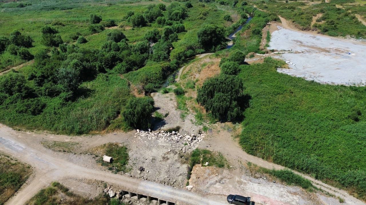 İznik’te kuraklık alarmı...Çakırca deresi kurudu, göl çekilmeye başladı