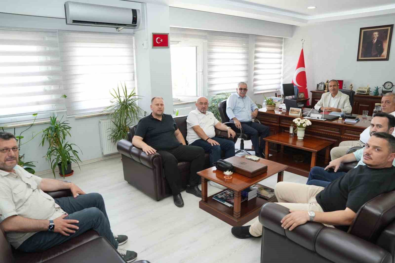 İş adamlarının sorunlarını ilettiler