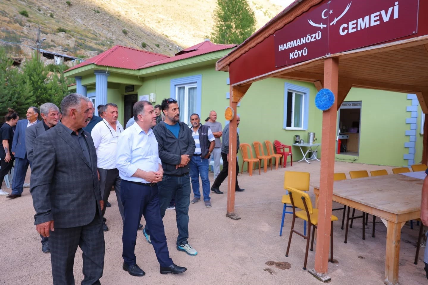 Bayburt’un Harmanözü köyünde aşure programı düzenlendi