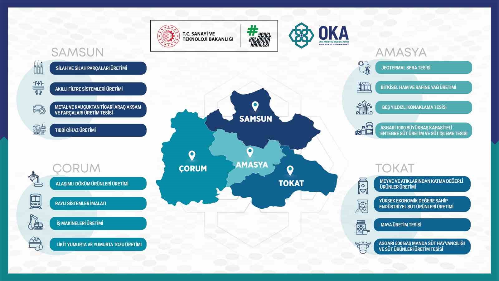 Yerel Kalkınma Hamlesi Programı kapsamında desteklenecek sektörler belirlendi