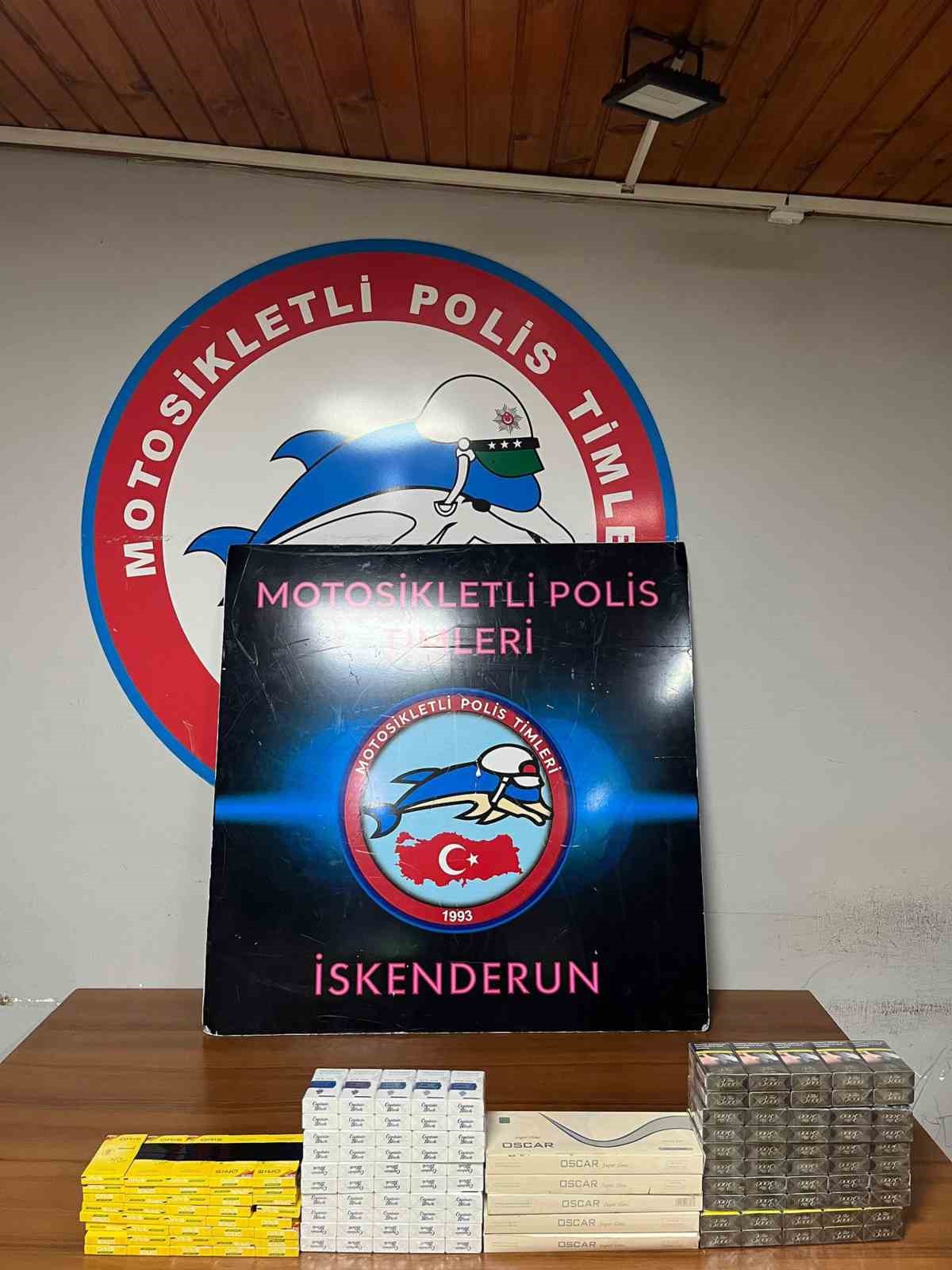 Hatay&rsquo;da g&uuml;mr&uuml;k ka&ccedil;ağı sigara operasyonu
