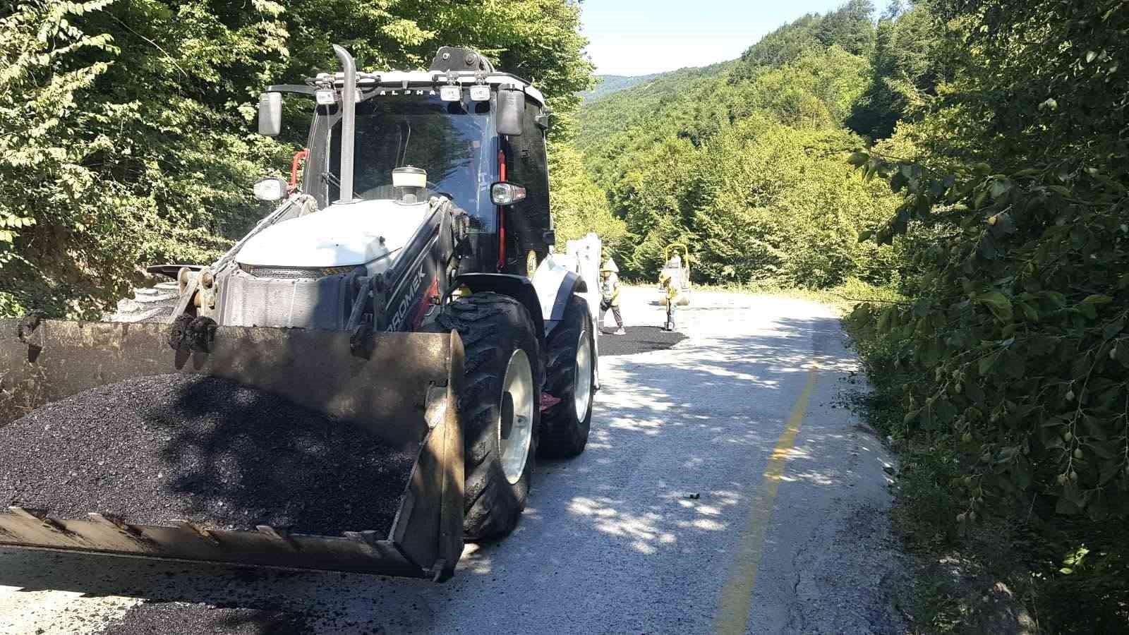 Düzce’nin köy yolları daha konforlu olacak