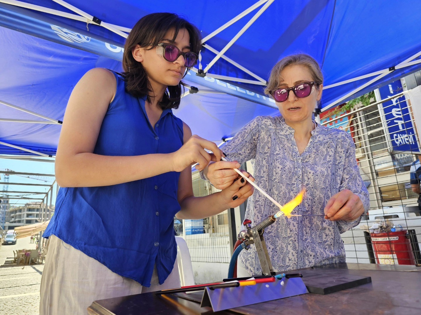 G&ouml;lc&uuml;k&rsquo;te &ccedil;ocuklar ve gen&ccedil;ler sanat dolu 3 g&uuml;n ge&ccedil;irdi
