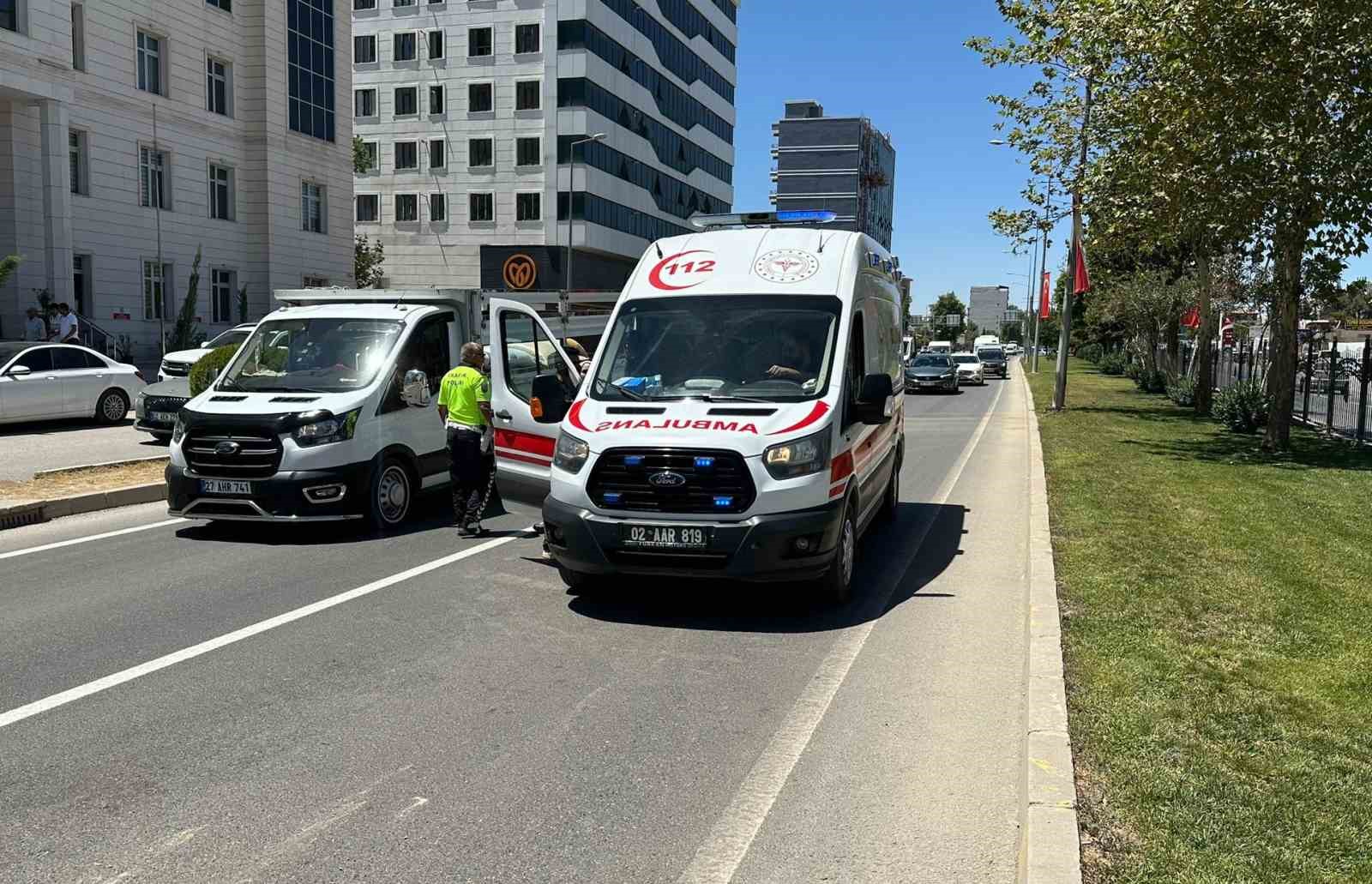 Adıyaman’da zincirleme trafik kazası: 1 yaralı