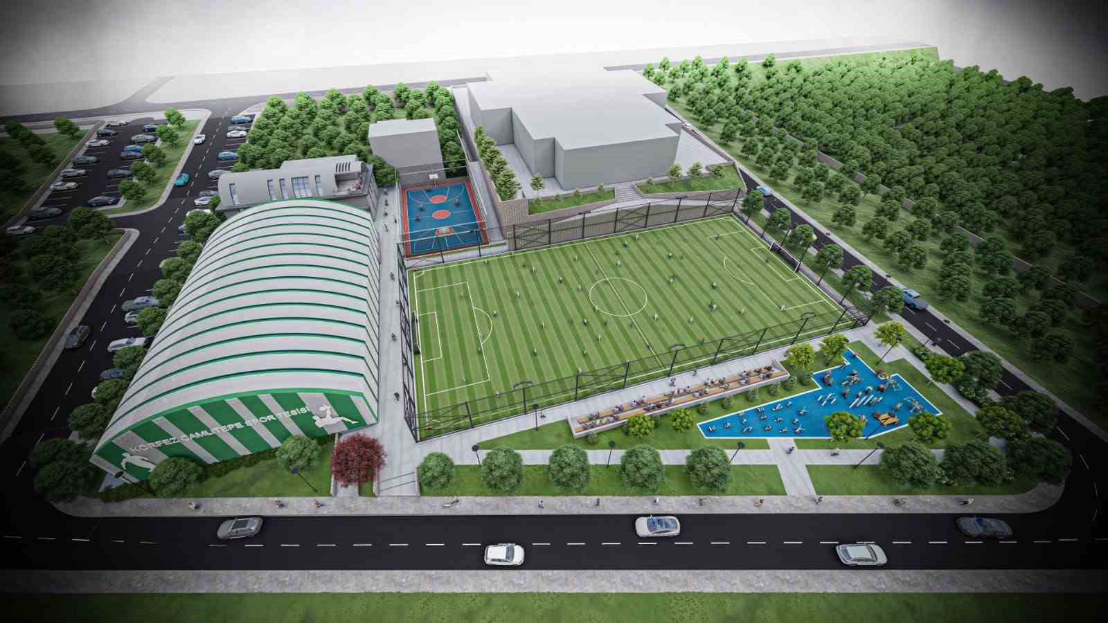 &Ccedil;amlıtepe Spor Kompleksi i&ccedil;in ihale ger&ccedil;ekleştirildi
