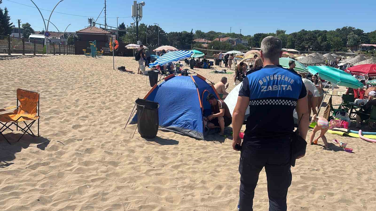 Kamp alanı dışına &ccedil;adır kuranlara sıkı denetim
