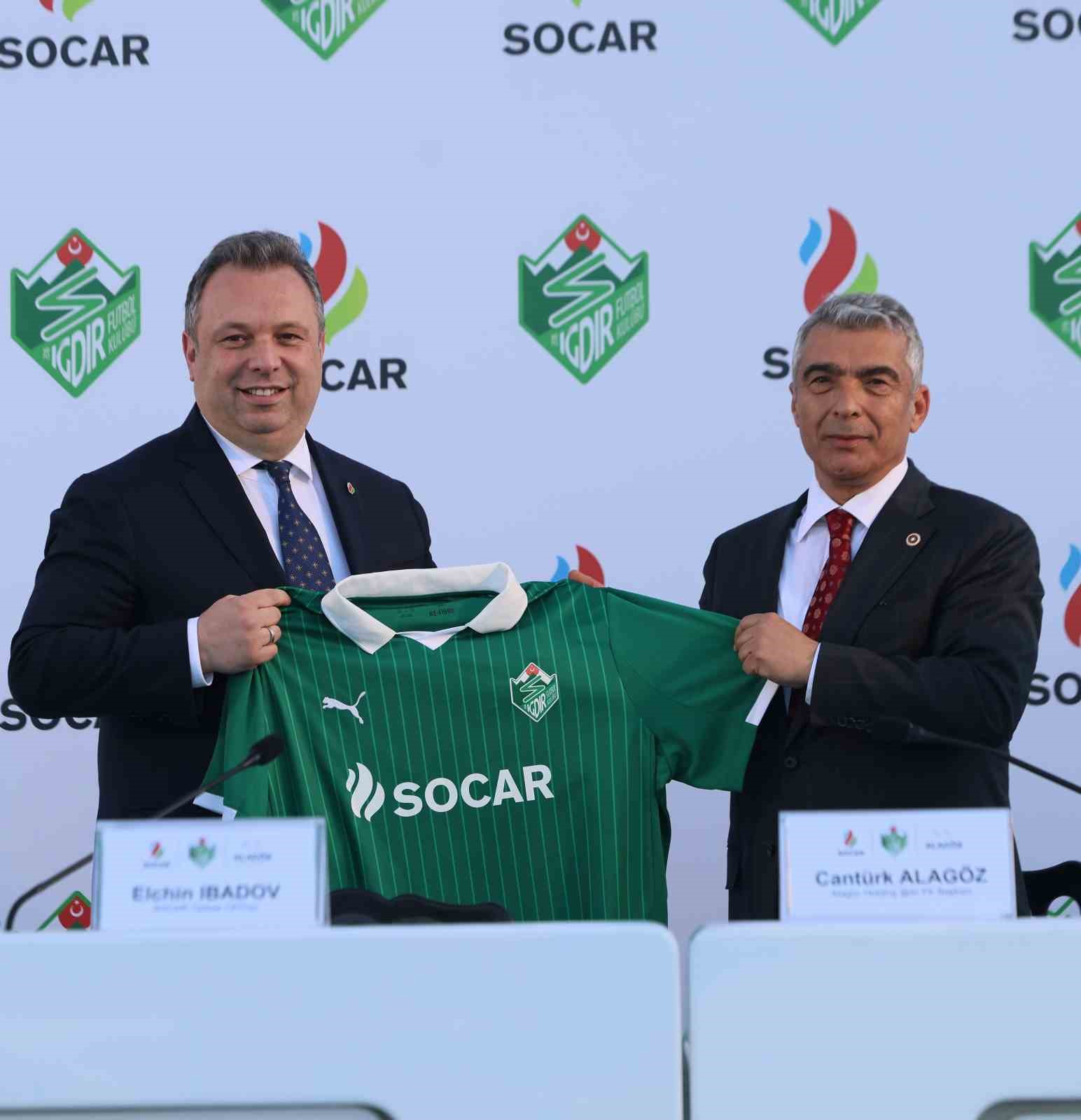 SOCAR Türkiye’nin Iğdır Futbol Kulübü forma sponsorluğu 1 yıl daha uzatıldı