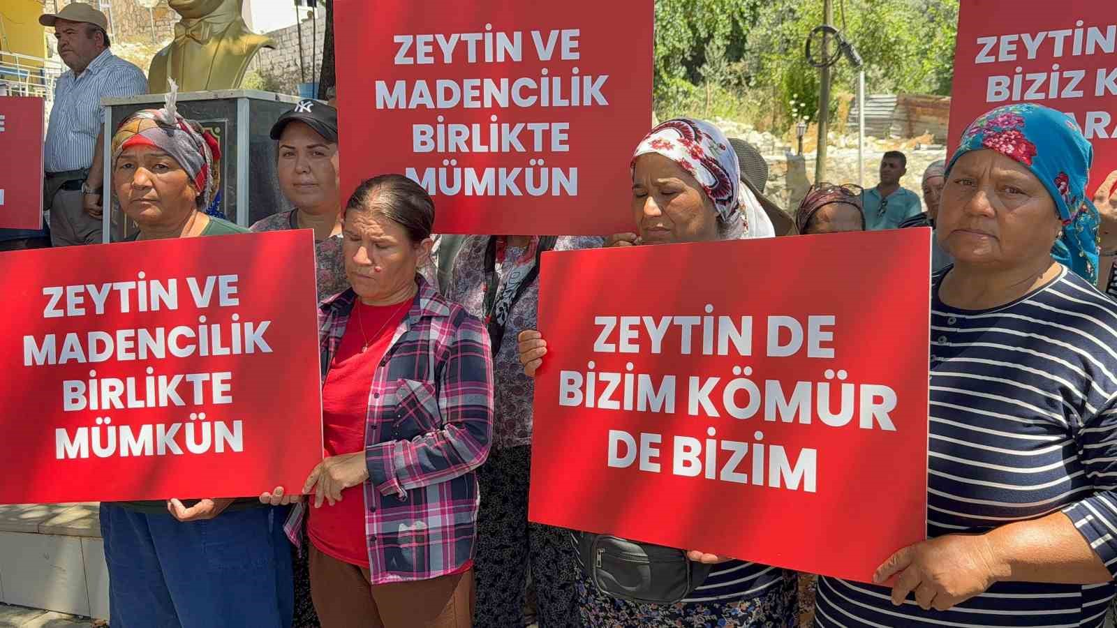 K&ouml;yl&uuml;ler Milas&rsquo;tan seslendi: "Zeytin ve maden birlikte 40 yıldır m&uuml;mk&uuml;nd&uuml;, şimdi de m&uuml;mk&uuml;n"
