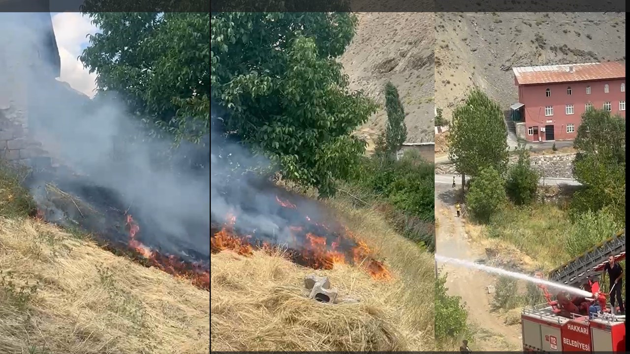 Hakkari’de bir ayda 53 yangına müdahale edildi