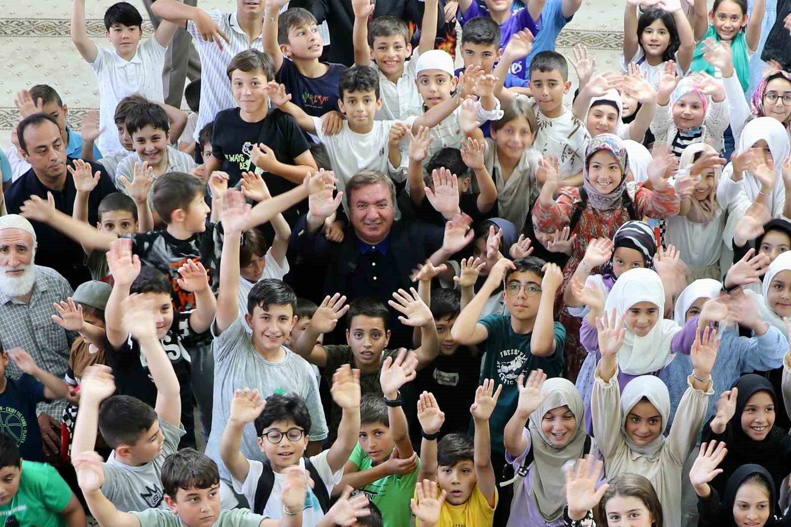 Erzincan&rsquo;da camiler &ccedil;ocuklarla şenlendi
