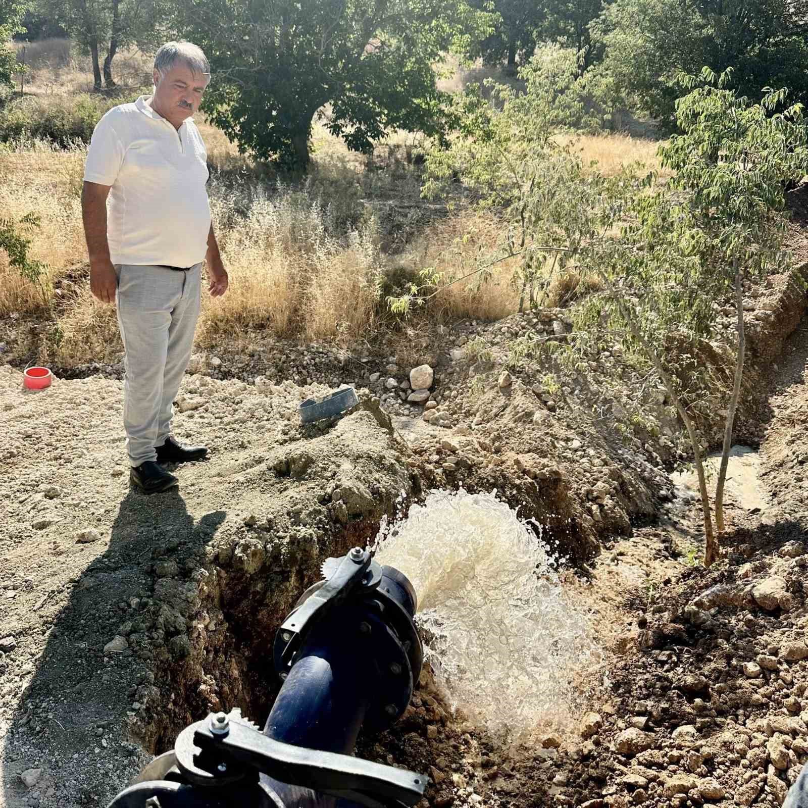 Beyağa&ccedil; Belediyesi &uuml;retime can suyu olacak 2. sondaj &ccedil;alışmalarını tamamladı
