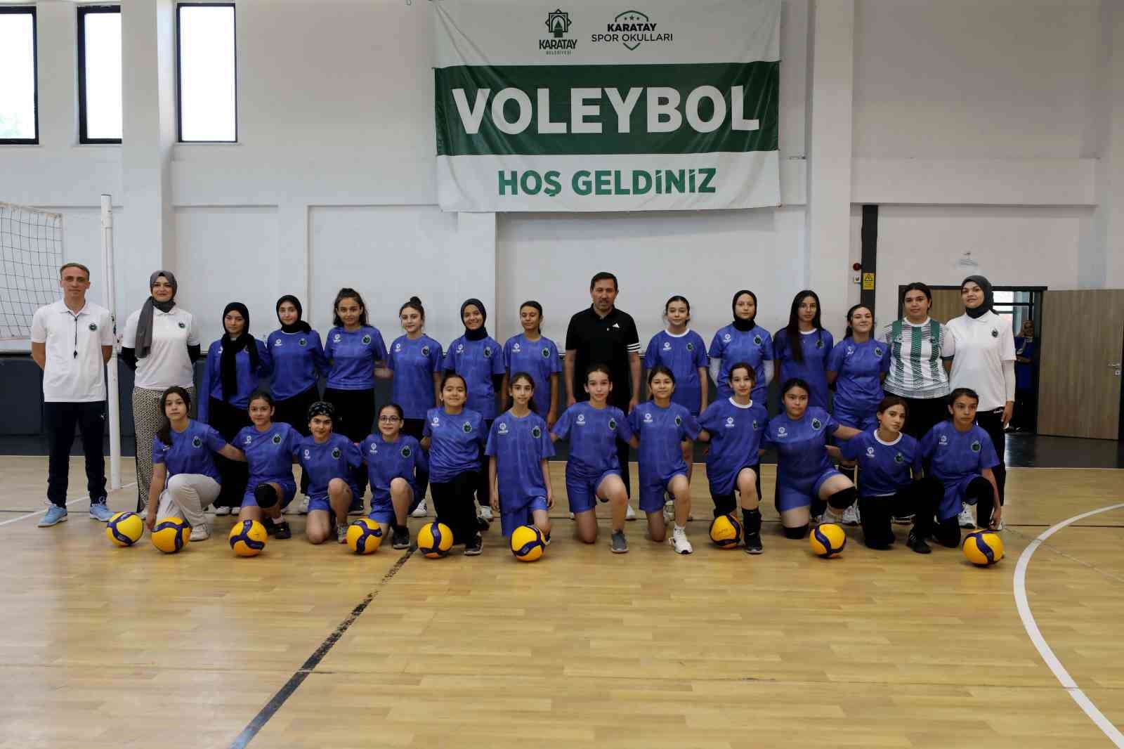 Karatay’da sporun kalbi yaz okullarında atıyor