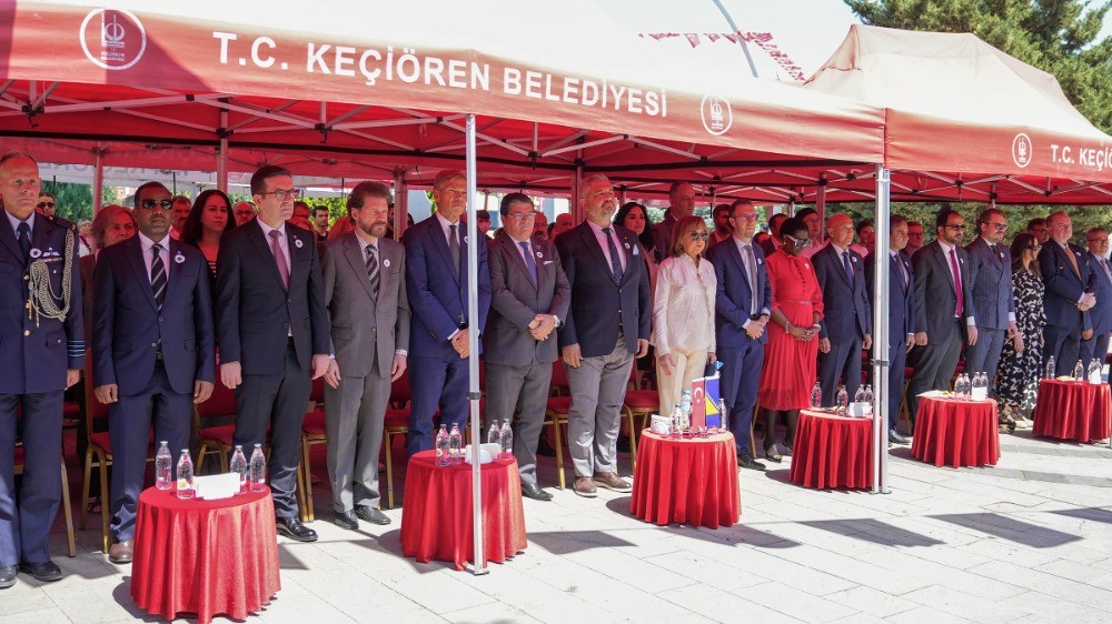 Srebrenitsa Soykırımı kurbanları Keçiören’de anıldı