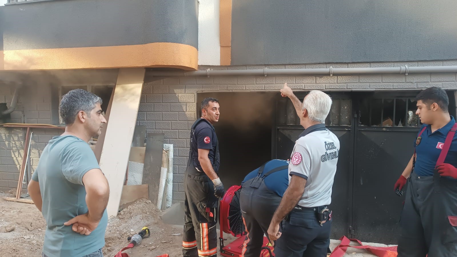 Malatya’da depo yangını