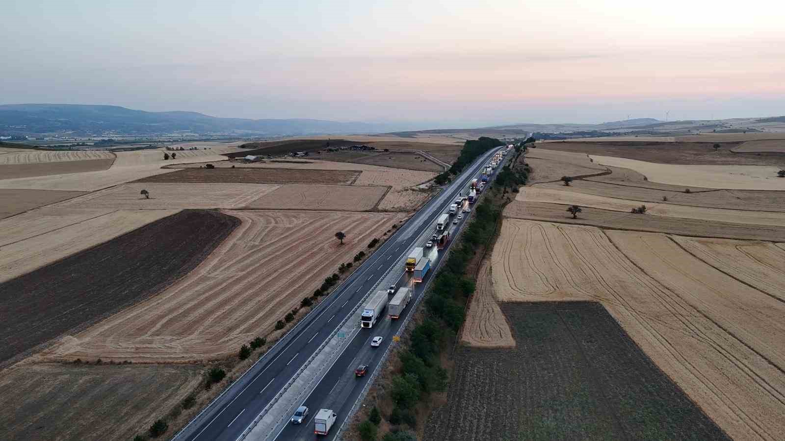 Eskişehir-Bozüyük karayolunda trafik durma noktasına geldi