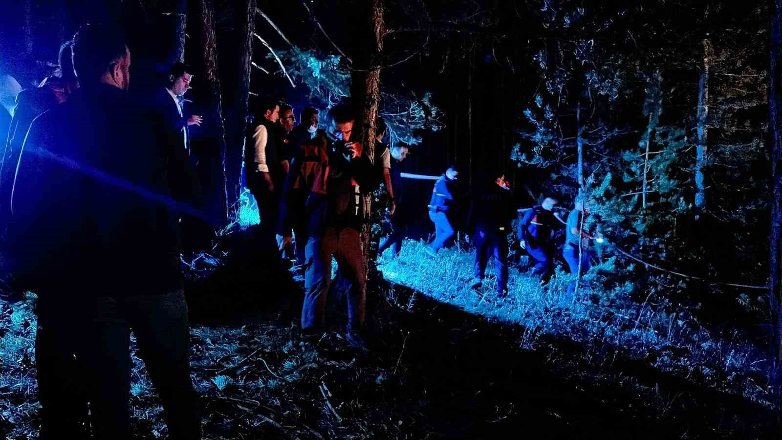 Çankırı’daki orman yangınına müdahale 4 saattir sürüyor