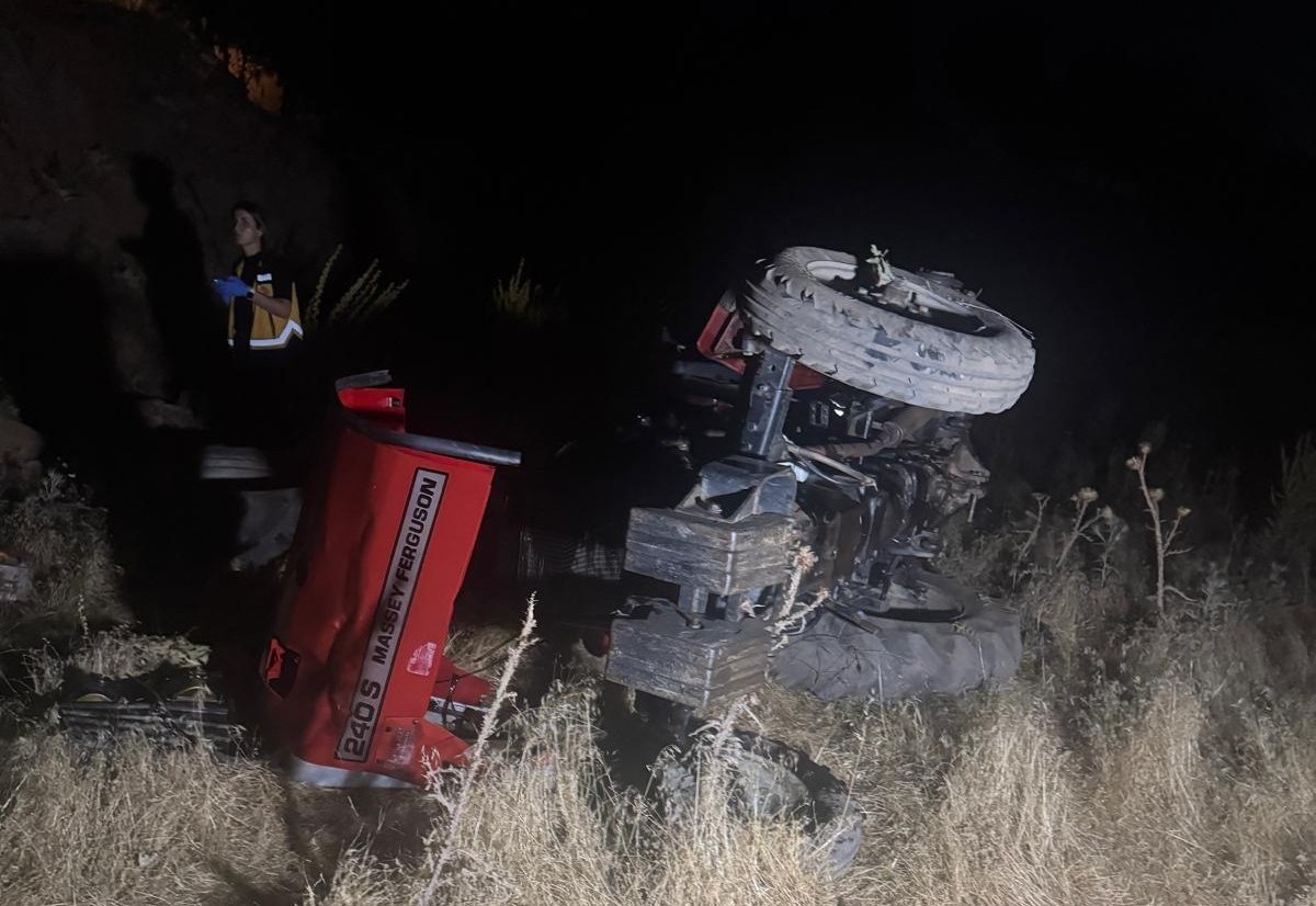 Malatya’da traktör kazası: 1 ölü