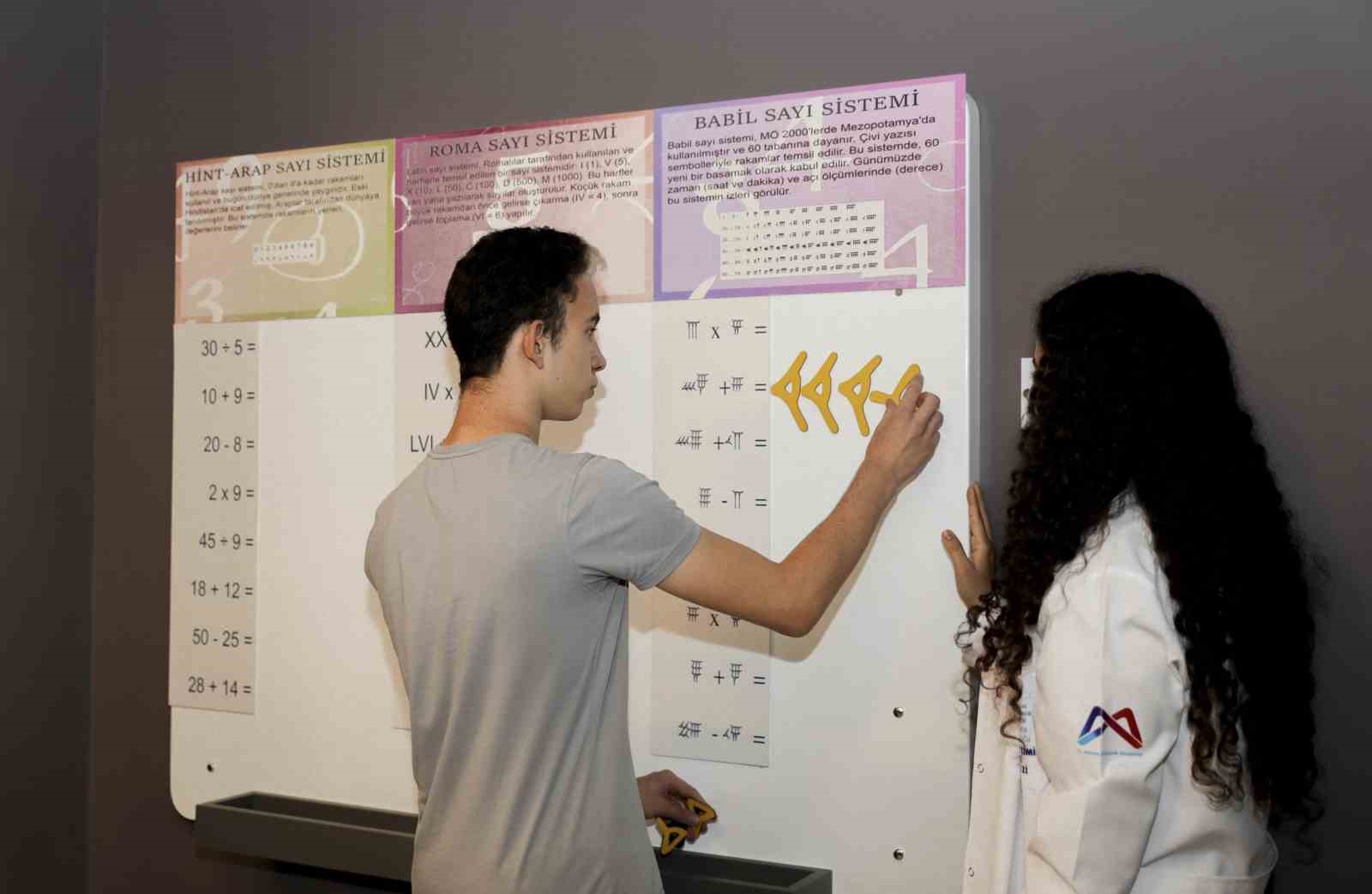 Mersin’de ’Aratos Matematik Evi’ne yoğun ilgi
