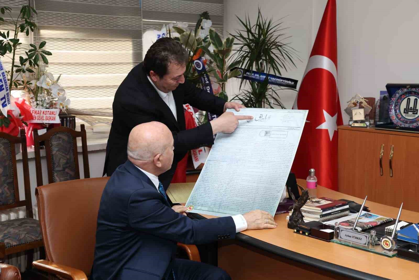 Başkan Sekmen’den DAGC’ye tebrik ziyareti