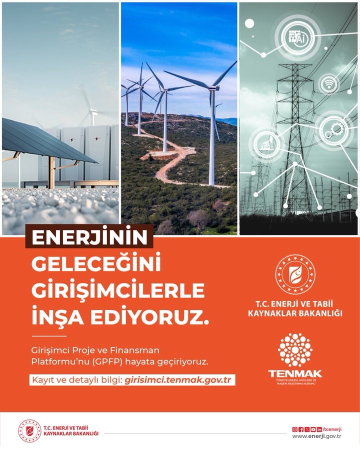 Enerji ve Tabii Kaynaklar Bakanlığı’ndan enerji girişimcilerine davet