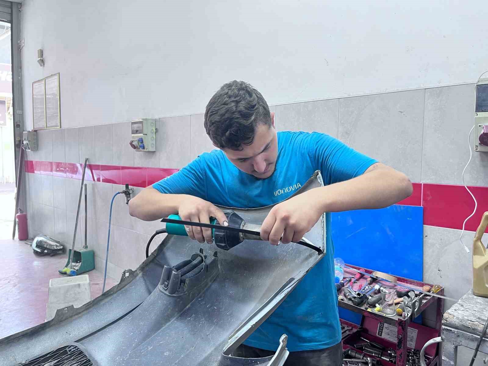 Çırak için yaz tatilini bekleyen sanayi esnafı umduğunu bulamadı