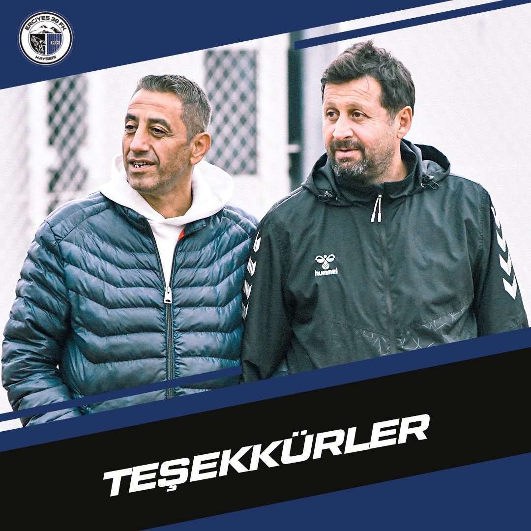 Erciyes 38 FK’da ayrılık