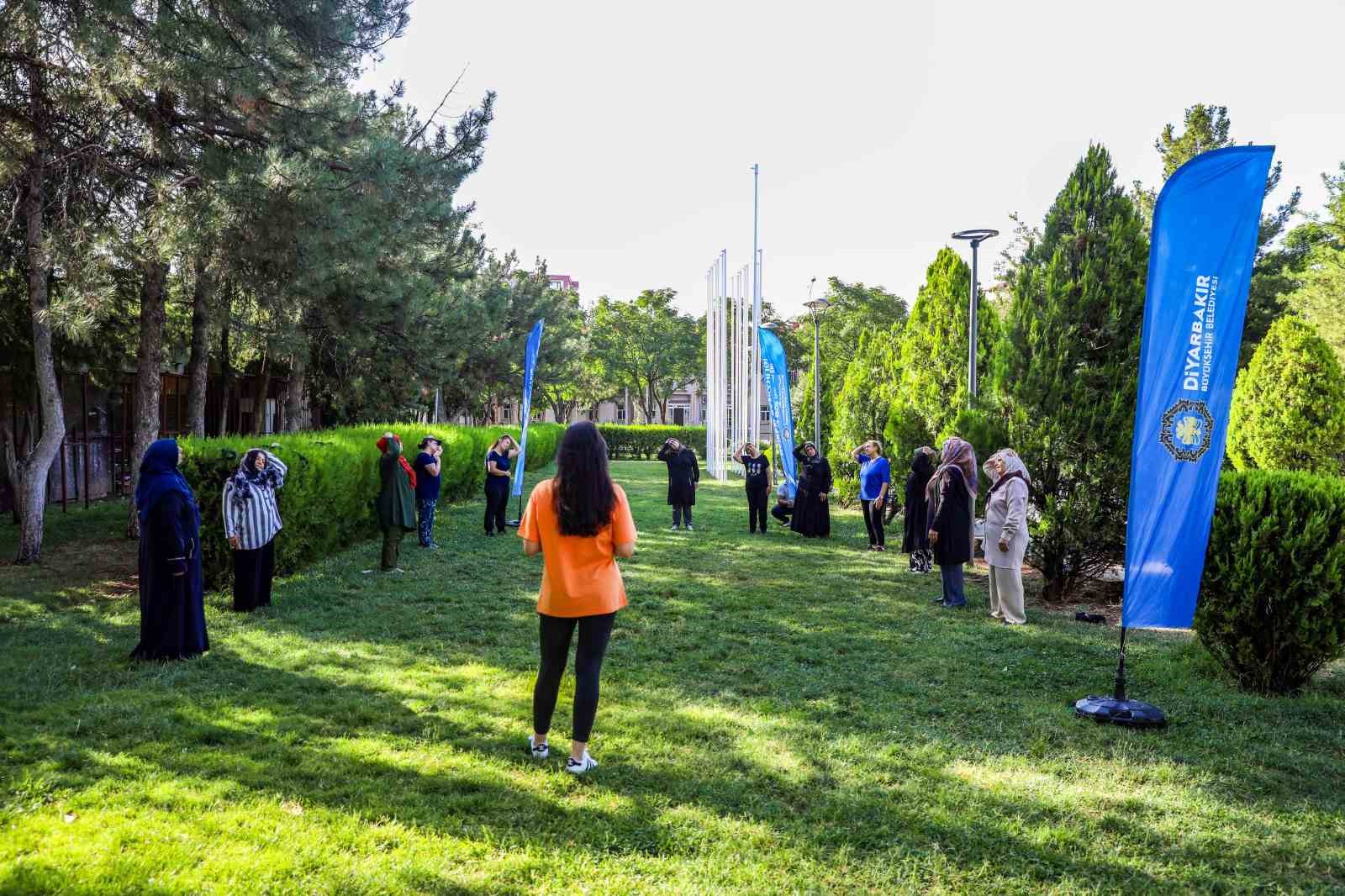 Vatandaşlara sabah sporları etkinliği