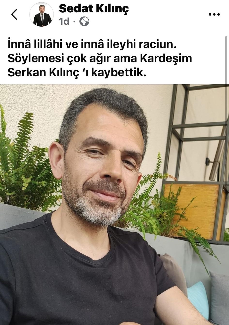 Kılınç ailesinin acı günü