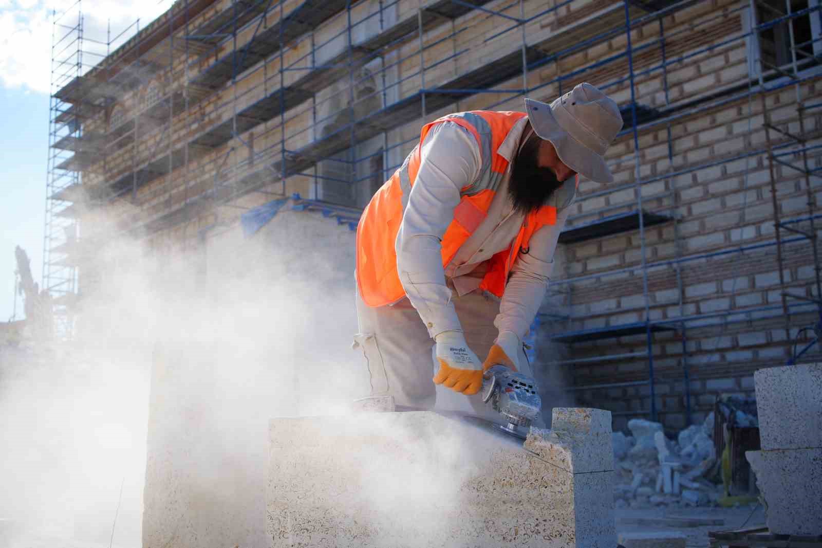 Edirne Sarayı’nda restorasyon çalışmalarının yarısı tamamlandı