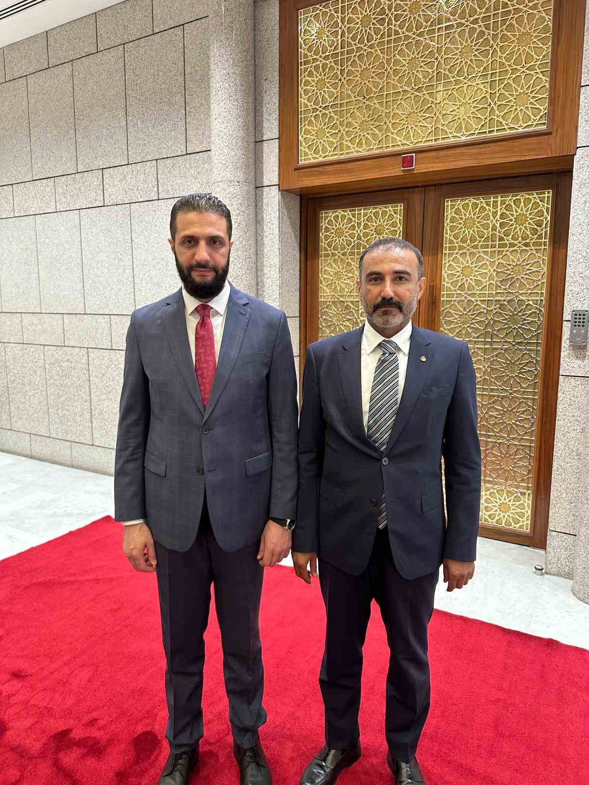 Konukoğlu ve Yıldırım, Suriye ekonomik iş birliği g&ouml;r&uuml;şmelerine katıldı
