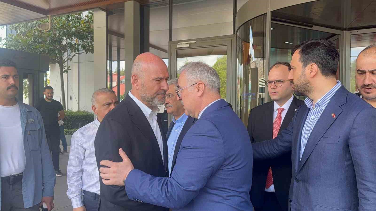 Milletvekili Soylu ve İl Sağlık Müdürü Güner’den Yiğit’in ailesine taziye ziyareti