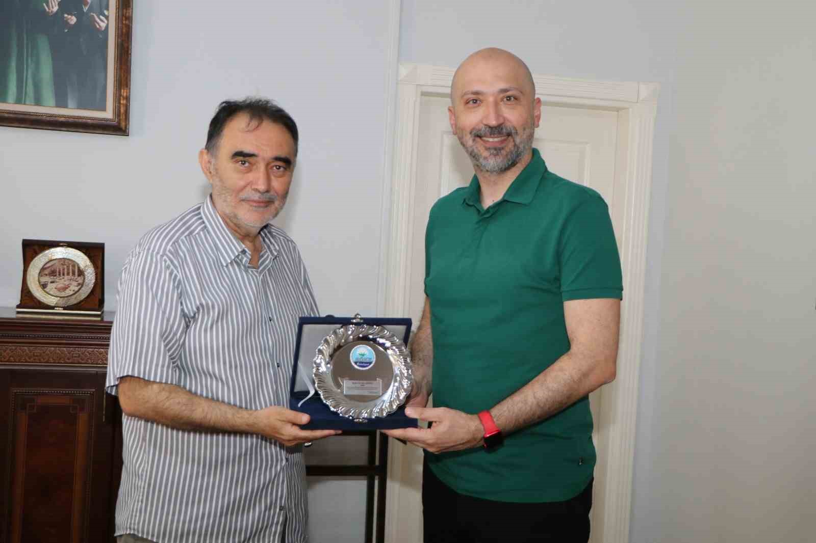 Başkan Arıkan, Müftü Doğru ile görüştü