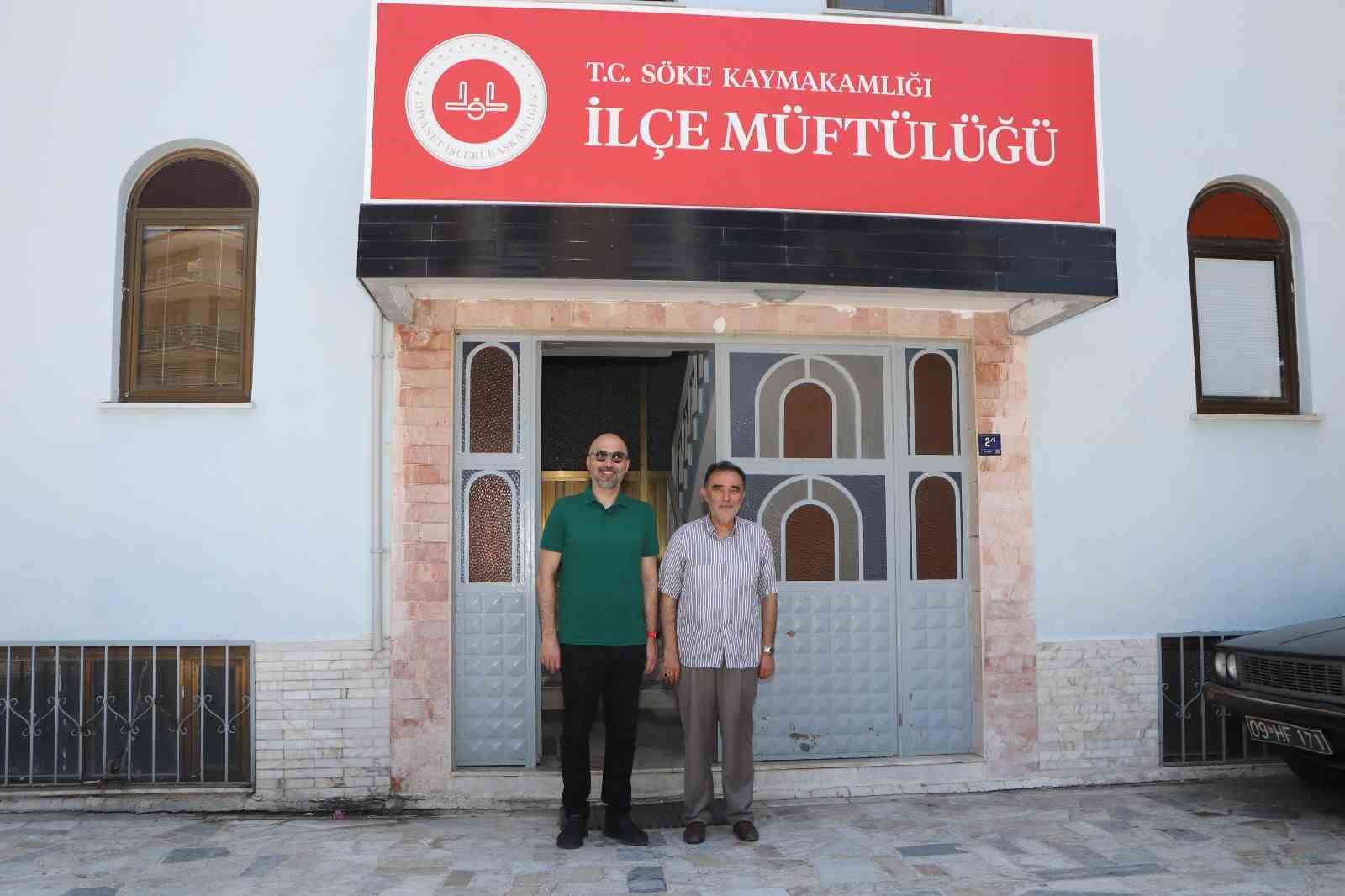 Başkan Arıkan, M&uuml;ft&uuml; Doğru ile g&ouml;r&uuml;şt&uuml;
