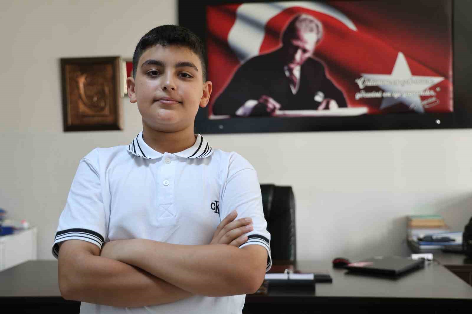 LGS’de birinci olan Yiğit Bulut’tan yerli ve millilik vurgusu