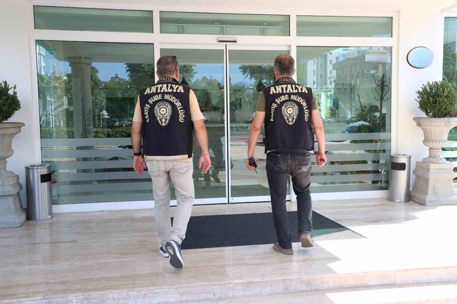 Antalya’da günübirlik konaklama yerlerine 1 haftada 766 denetim gerçekleştirildi